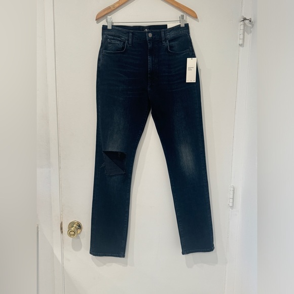 7 For All Mankind Denim - NWT Dark Blue Jeans for Women by 7 For All Mankind